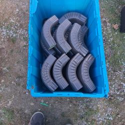 Angle Gutter Drain Down Spouts 26 Total