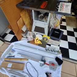 NEW Ridgid 10in Table Saw - Package Deal - Custom Powder Coat!