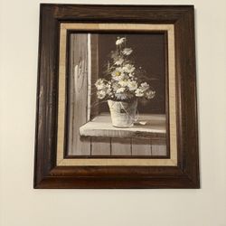1970s Vintage Thomas Oil Painting 8x10
