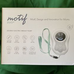 Motif Duo Double Electric Breast Pump - New & Sealed