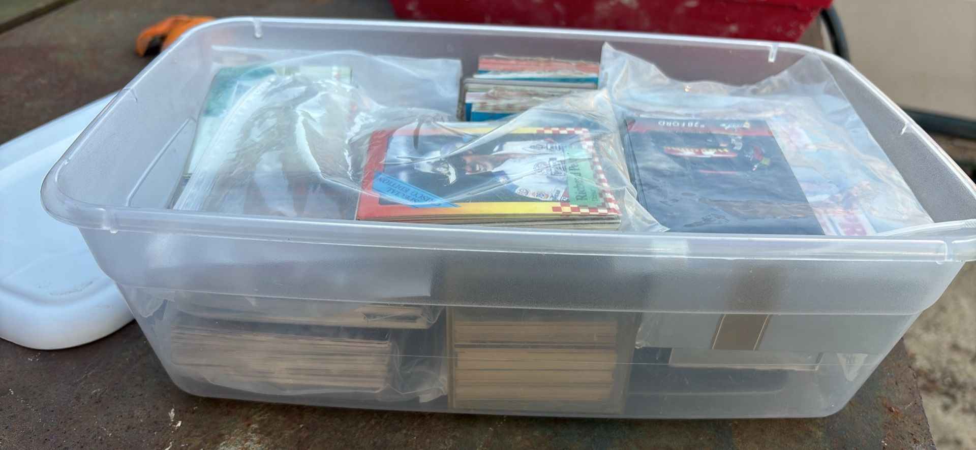 Lot Of Mixed Cards Sports Selling The Whole Bundle