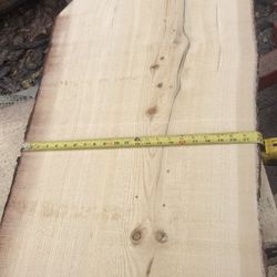 3 Inch Thick White Pine Live Edge 125$