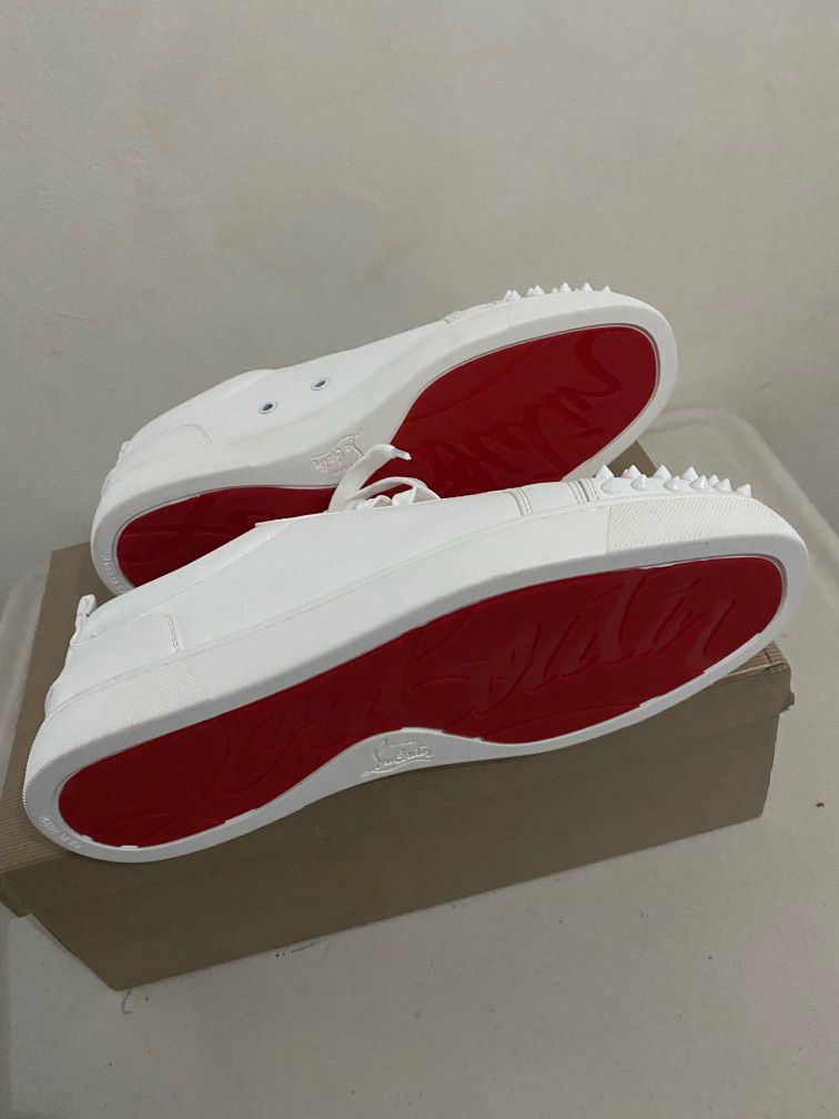 Authentic Christian Louboutin Sneaker - Men Size 8.5 Color: Beige for Sale  in Bellflower, CA - OfferUp