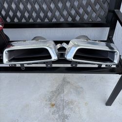 Cadillac Escalade 20-24 Galvano Silver Exhaust Tail Pipe