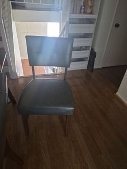 4 large chairs, new grey color.