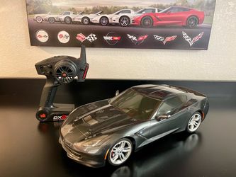 Corvette Stingray RC Car with Spektrum DX2 Controller