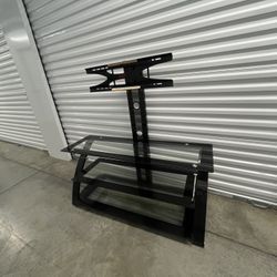 Glass Tv Stand With Mount 