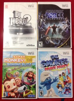 4-Wii Games