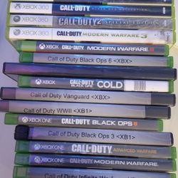 Call of Duty XBOX Video Games