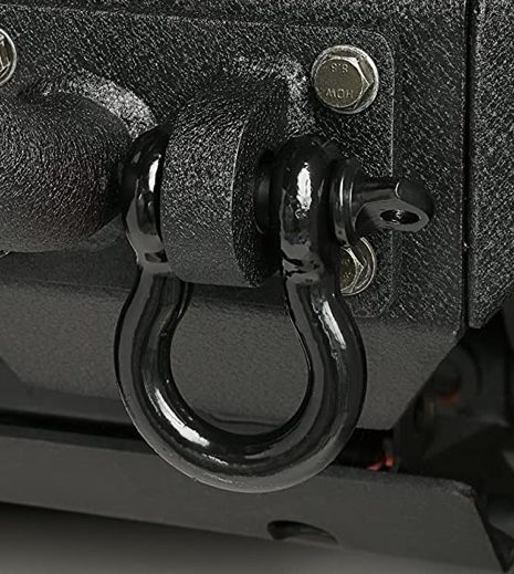 2x 2-3/4” Gloss Black D-Rings + 1 Daystar Isolator Washer Kit