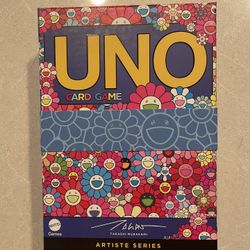 UNO x Takashi Murakami Playing Card Game *MINT SEALED* Artiste Series Mattel Exclusive Hasbro