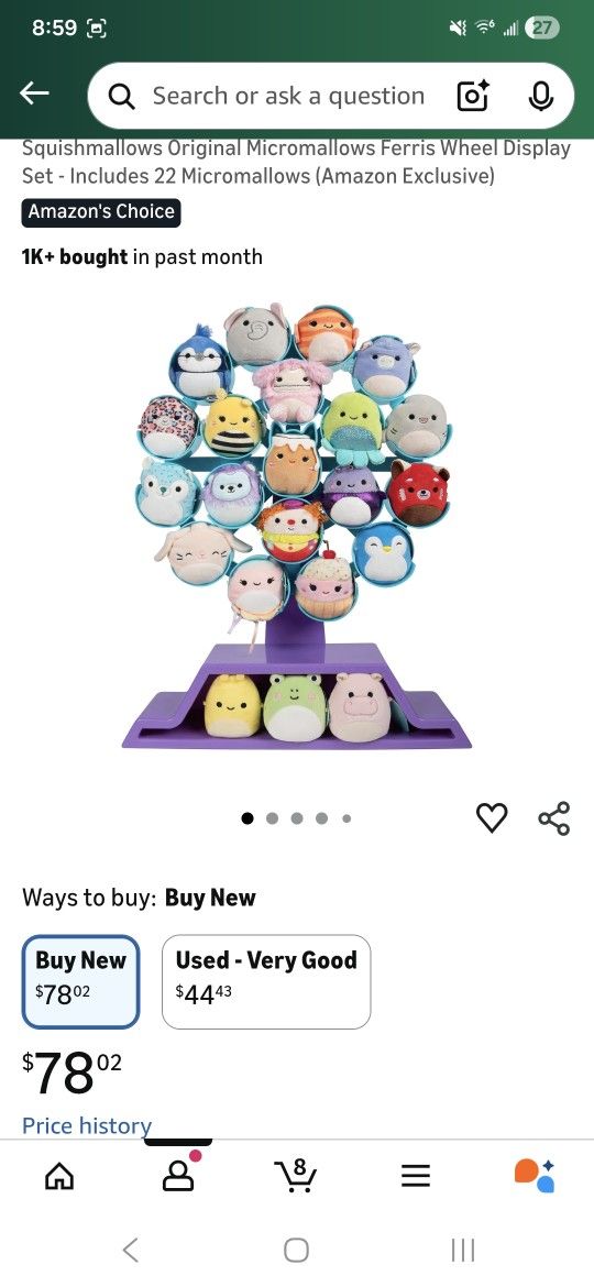 Squishmallow Ferris Wheel 