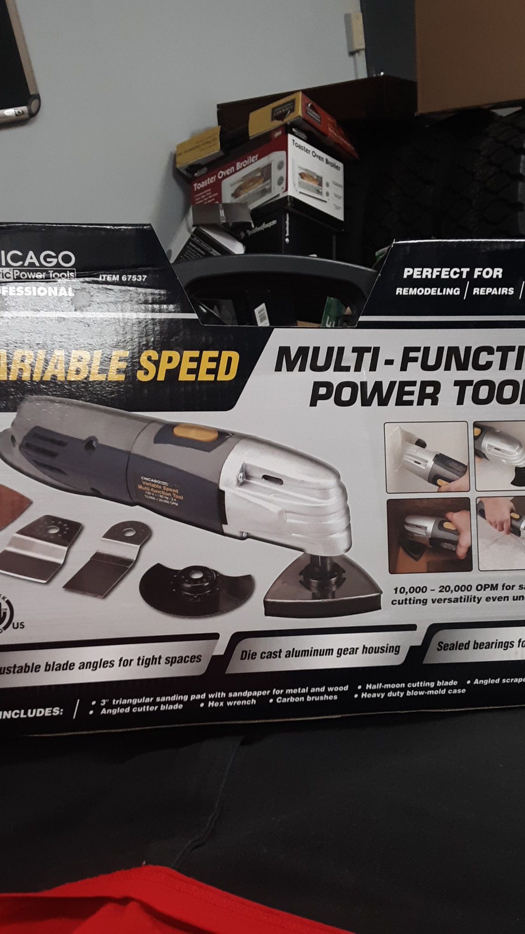 Chicago Electric Variable Speed Multifunction Power Tool item 67537