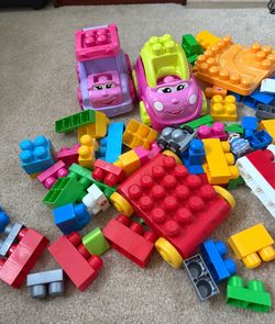 Mega blocks building toys for kids
