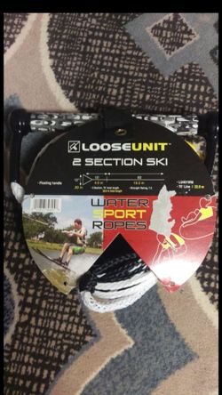 New ski rope never used