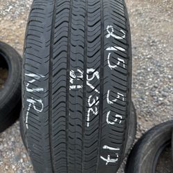 4 MICHELIN 215/55/17