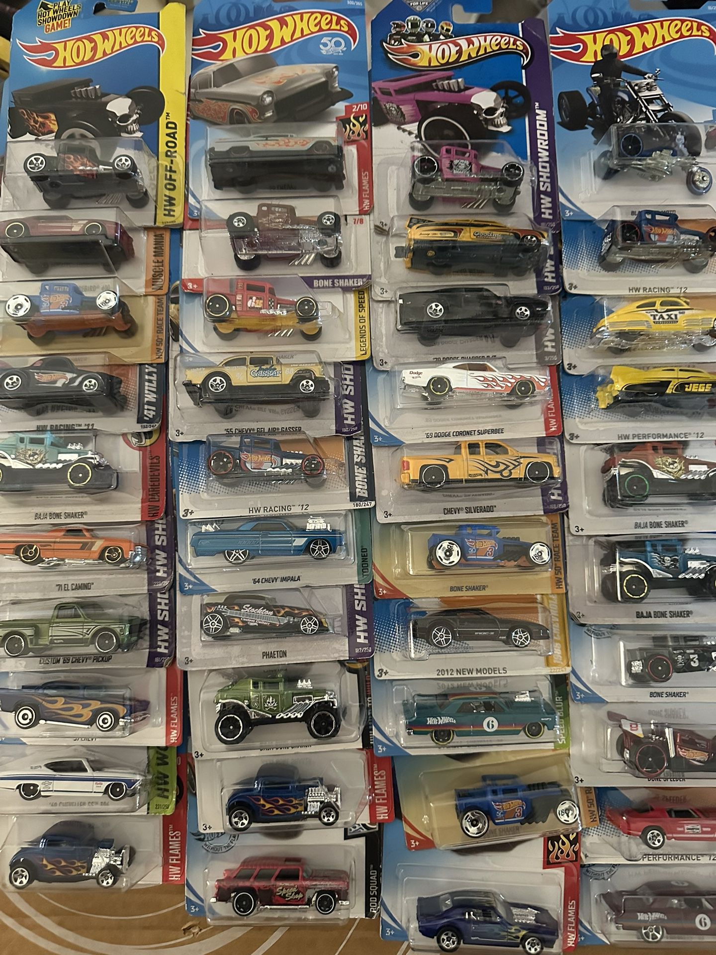 120 New HotWheels Collection 