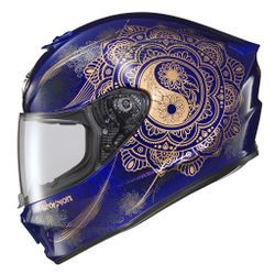 Scorpion Exo Exo-R420 Full Face Helmet Namaskar Blue 