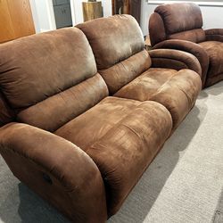 Lazy-Boy 2-piece Couch & King chair 