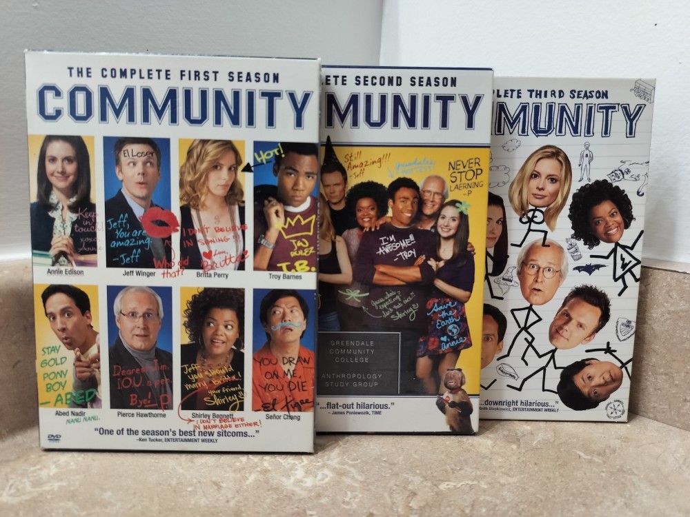 Community, 3 Seasons dvd set