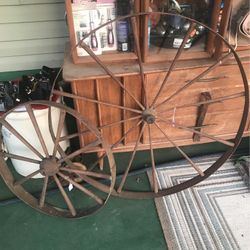 Wagon Wheels Light Weight In Door Use