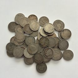 LIBERTY HEAD V NICKELS    MIXED DATES