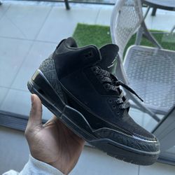 Jordan 3 Black Cat 