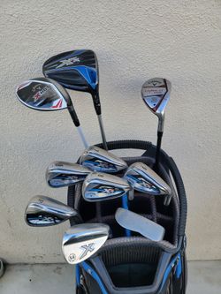 Callaway XR Golf Club Set Right Handed W/Sun Mountain C130 Cart Bag