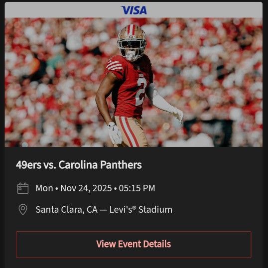 San Francisco 49ers Tickets 