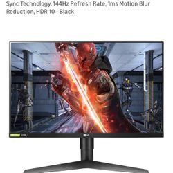 LG Gaming Monitor IPS 144hz