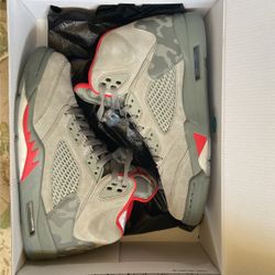 P51 Camo Jordan 5s 