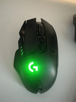 Logitech G502 Lightspeed Wireless Gaming Mouse with Hero 25K Sensor, PowerPlay Compatible, Tunable Weights and Lightsync RGB - Black