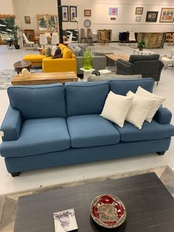 Pacific Blue Sofa