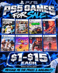 PS5 Games for Sale