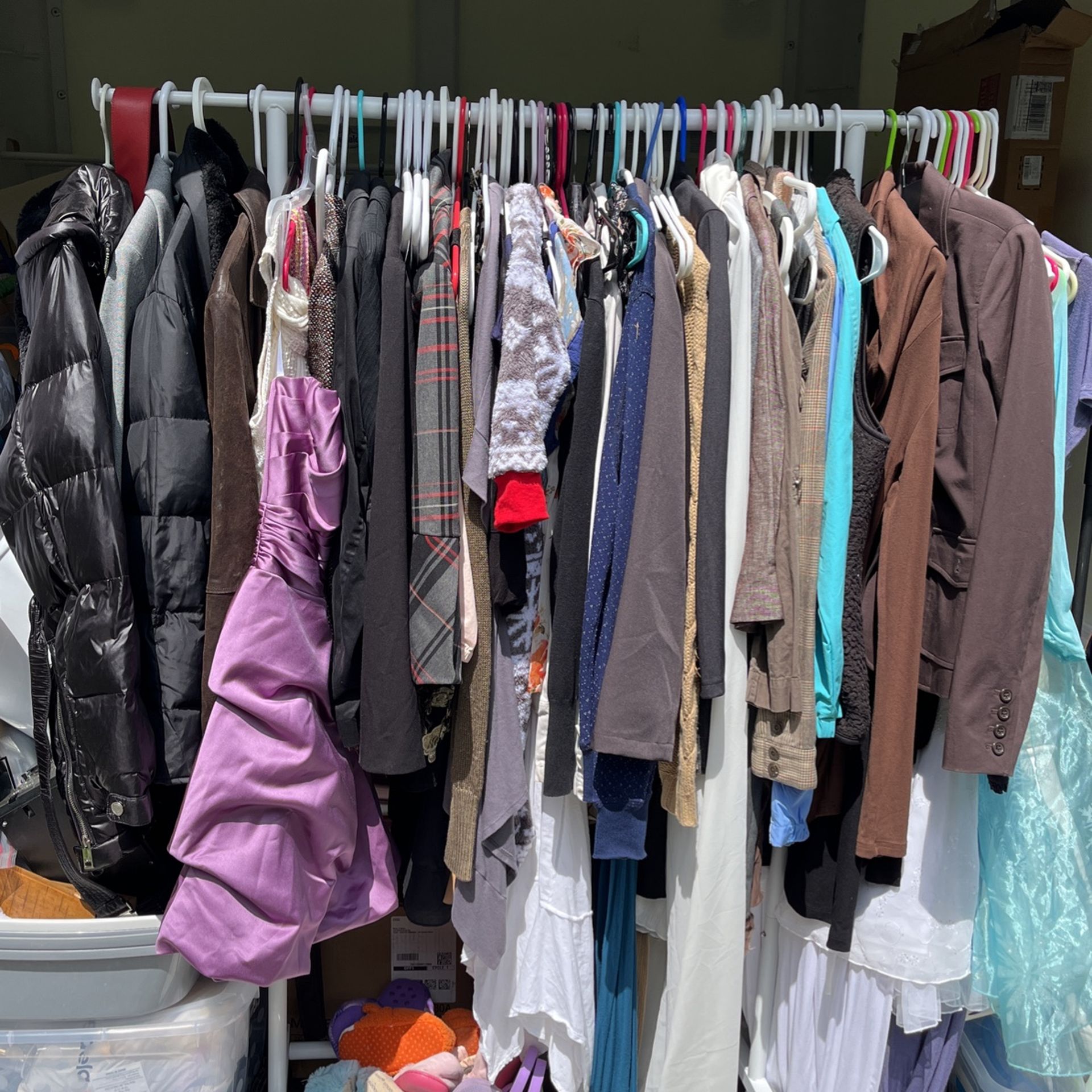 assortment Of Clothing