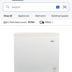 Idylis 7.1 Cu Freezer (White)