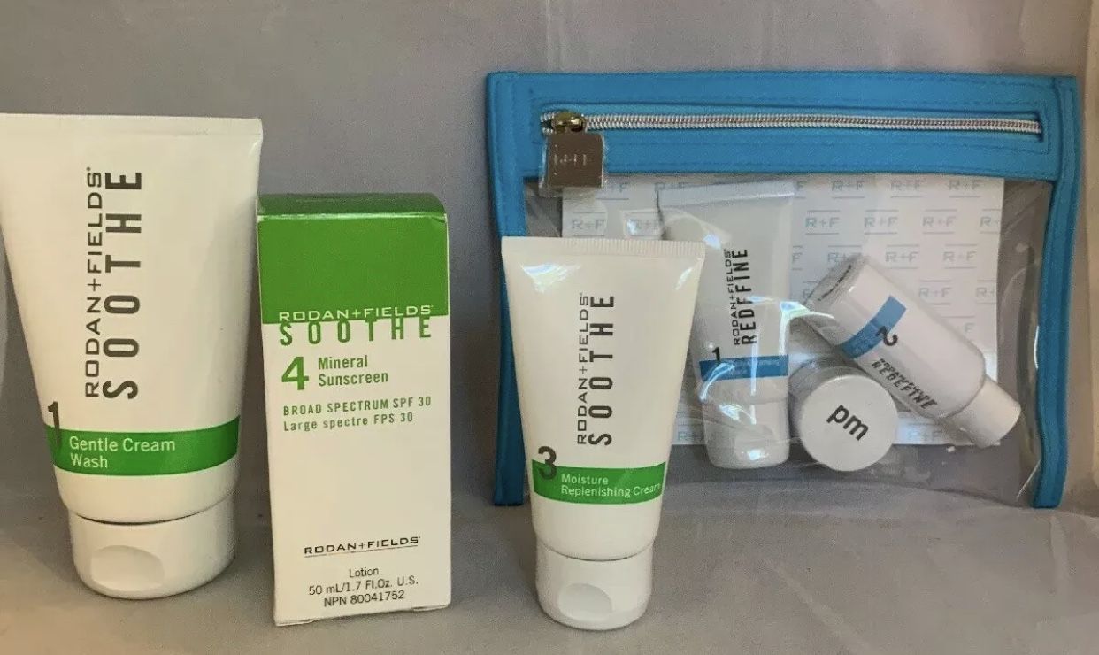 Rodan and fields soothe pack and travel