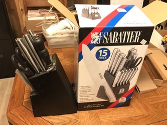 Sabatier knife set
