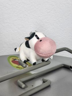 4" Story of Seasons Black and White Bubble Cow Plush
