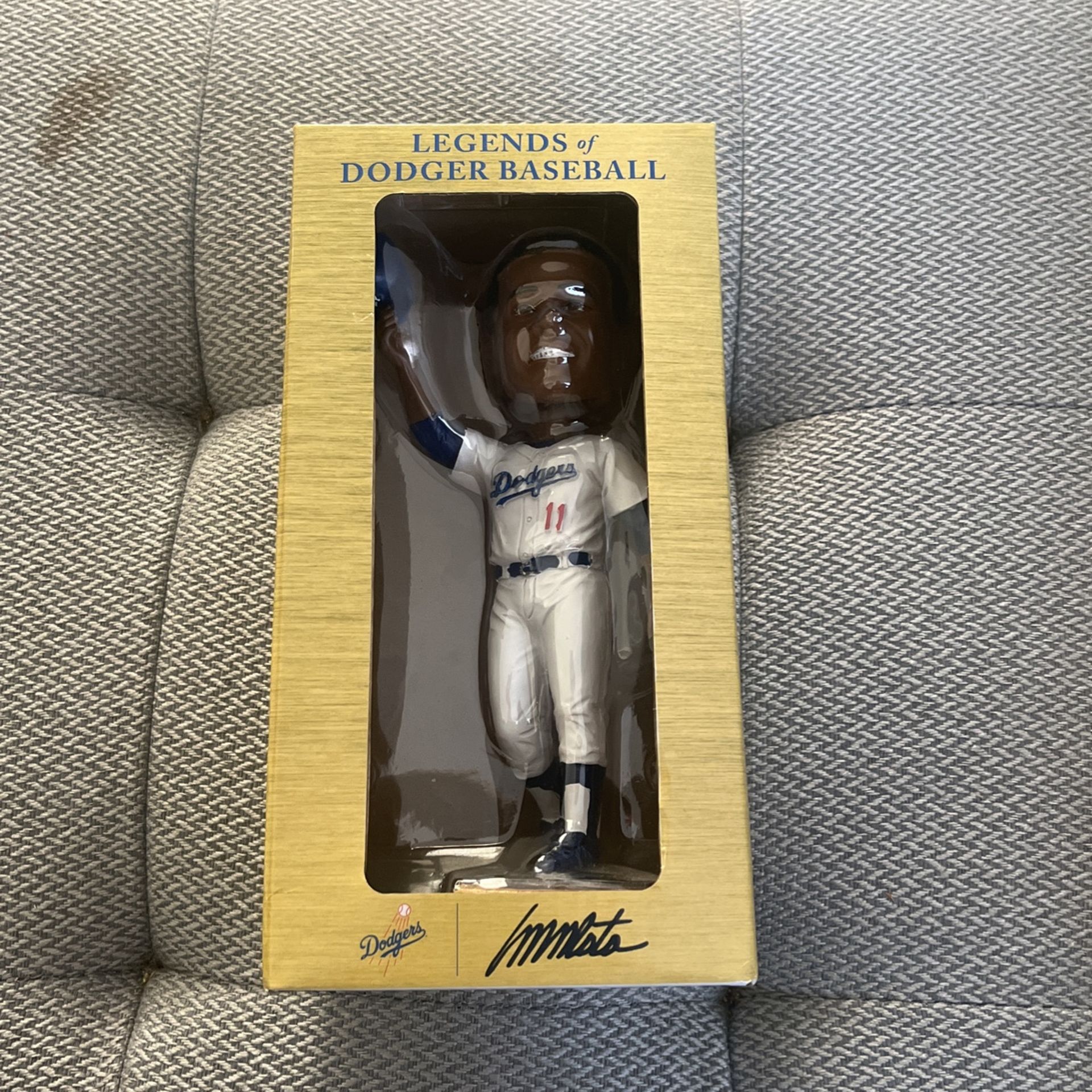 Unopened Brand New Manny mota Dodgers Bobble head