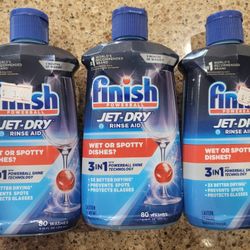 NEW Finish Powerball Jet Dry Rinse Aid