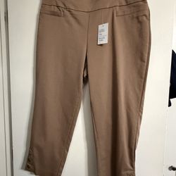 Brown Capri Pants Size 12
