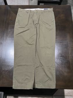 Polo Ralph Lauren Men’s Green Chino Pants Classic Fit Straight Twill 36x30