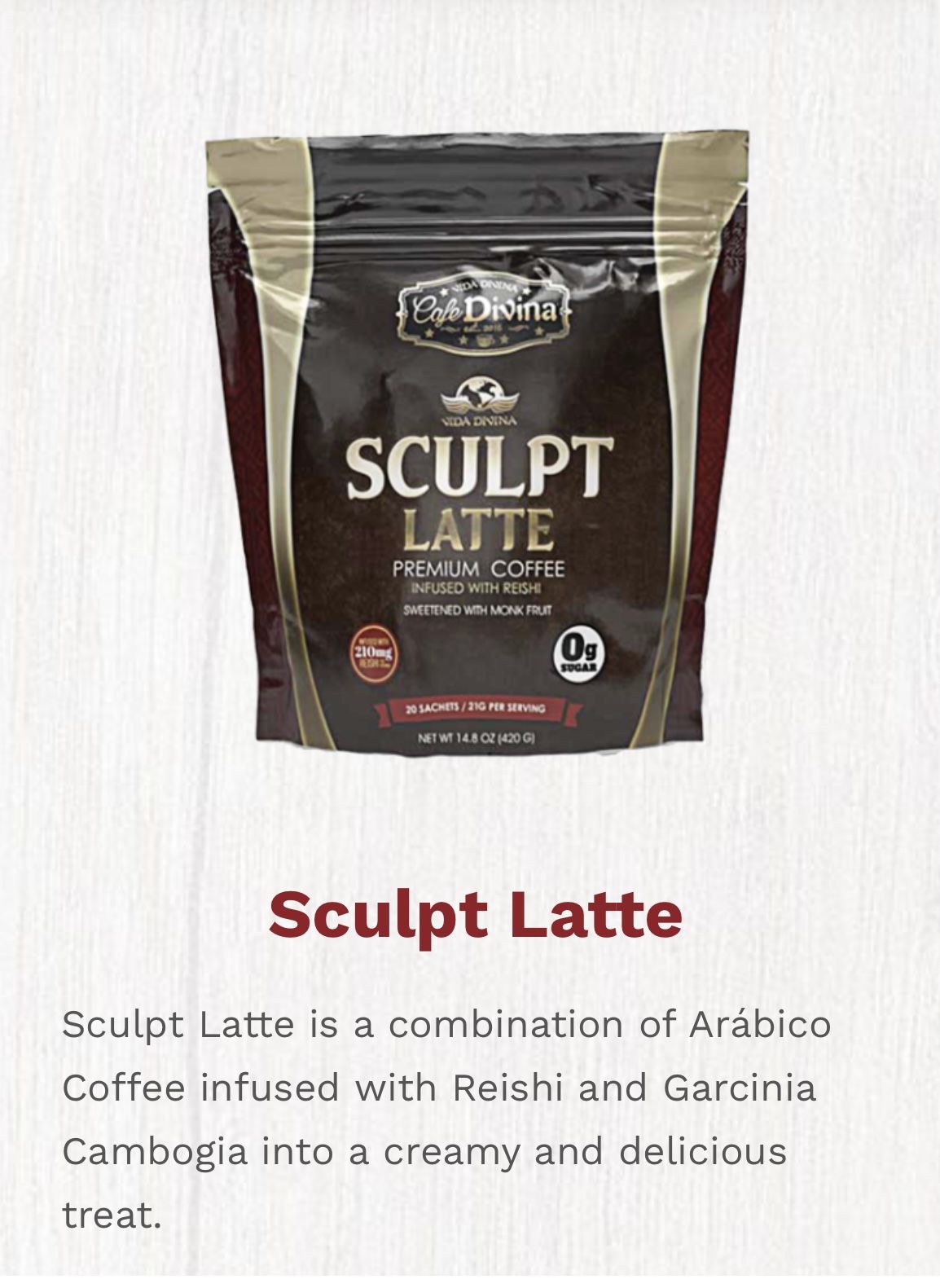 Sculpt latte