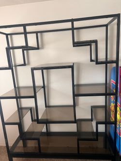 Black Glass Shelf