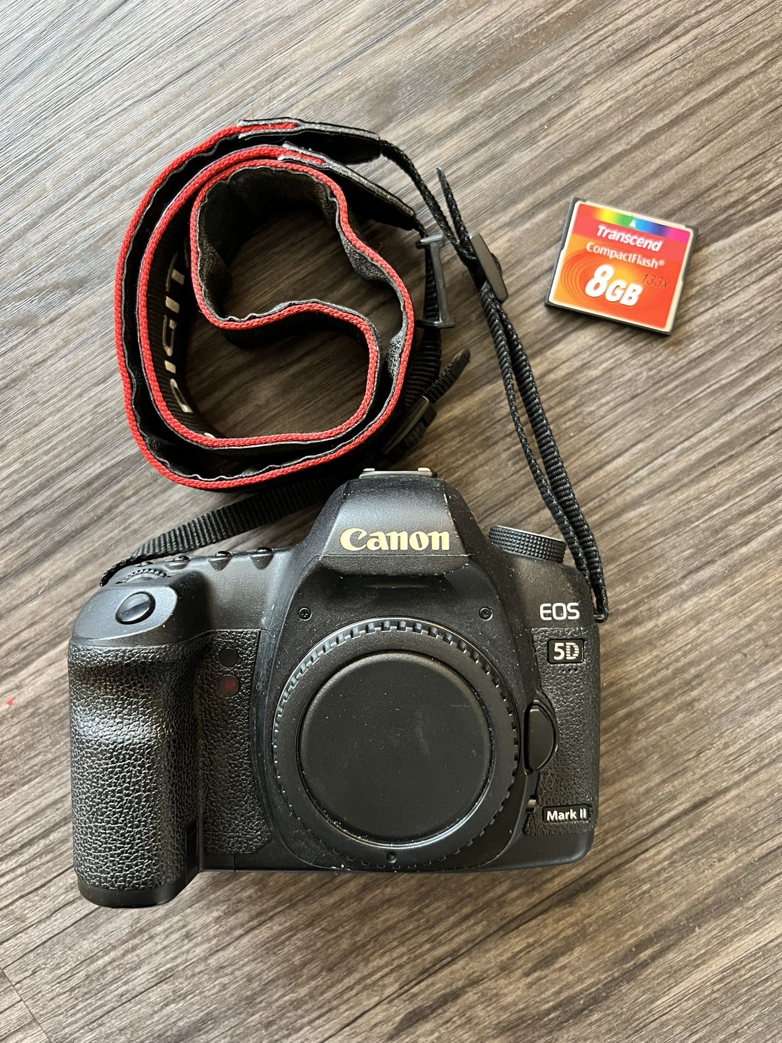 Canon 5D Mark II DSLR Full Frame Camera Body & CF Card