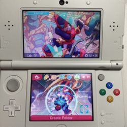 New Nintendo 3ds DisneyMagic White Mod With 128gb SD Card