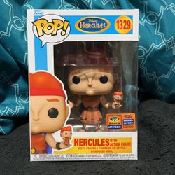 Hercules With Action Figure Funko Pop Wondercon 2023