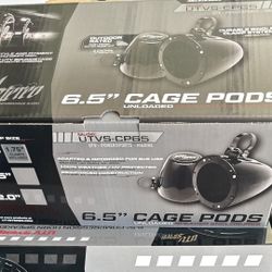 UTV Stereo 6.5” Cage Pods Can Am/Polaris