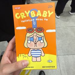 Cry baby Pop Mart Vacation Mode